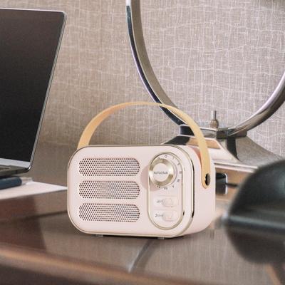 Беспроводной динамик в винтажном стиле, музыкальный плеер, Hi-Fi стереозвук, V5.0, для стола