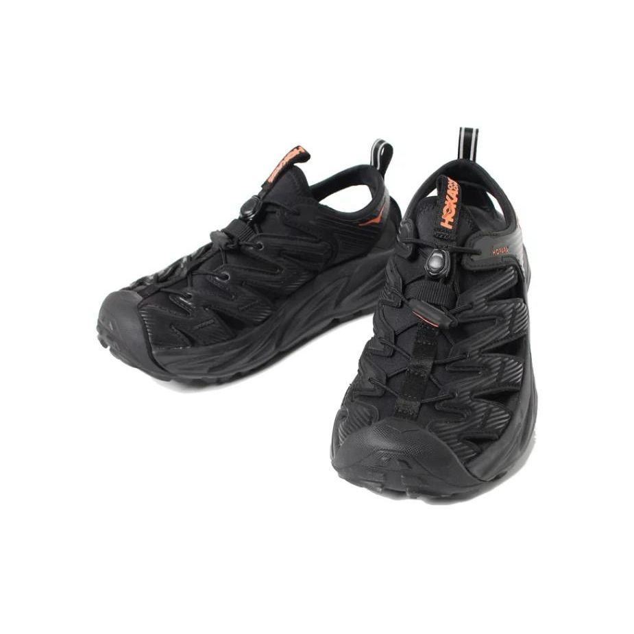 HOKA Hopara Sandal Black Fusion Coral Women Sneakers 1106535-BFCR