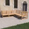 Day and Night - Day and Night Garden Furniture Set 5 Pieces Solid Pine Wood