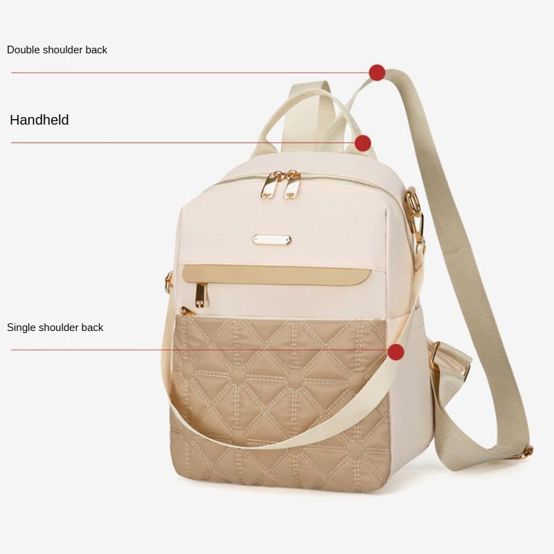 Модный трендовый рюкзак через плечо, двухцелевой, большой емкости, нишевый дизайн, высококачественный, удобный дорожный рюкзак