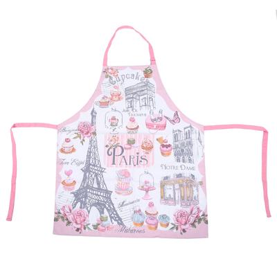 Кухонный фартук Женский Мужской Без рукавов С Мультяшным Принтом Бытовой Фартук для Готовки Выпечки Тип 2