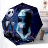 1pc Nightmare Before Christmas Automatic Cute Umbrella 8-Bone Design Compact Gear for Outdoor Travel, Perfect Holiday Gift yy251230017