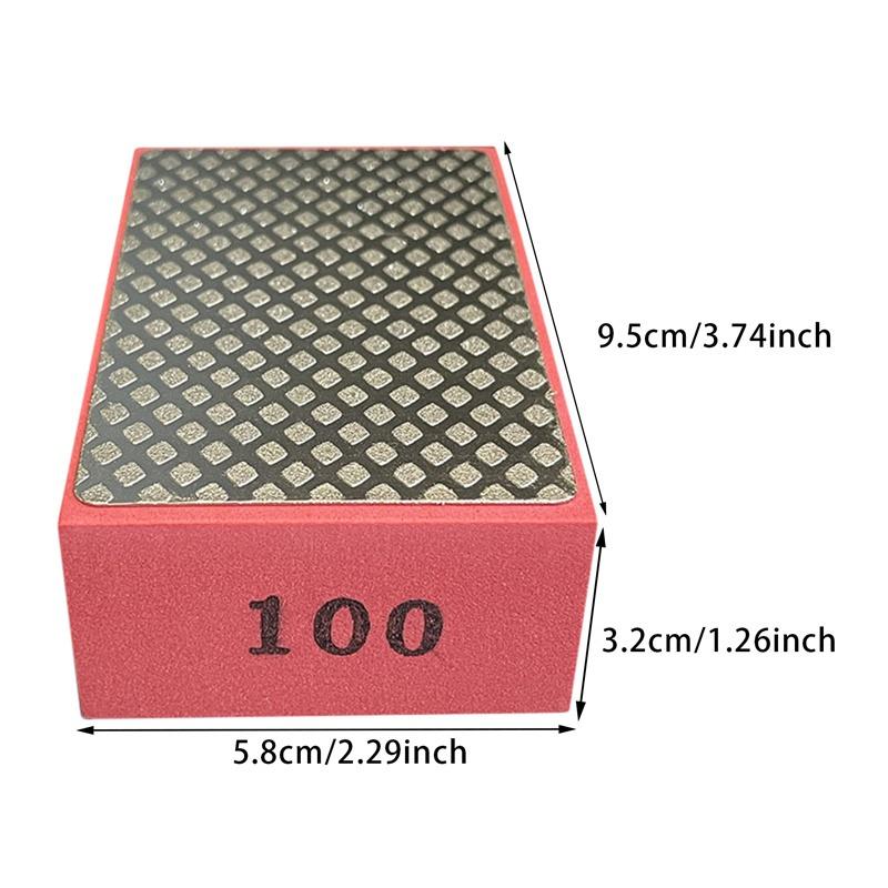 Diamond Hand Polishing Pads Tile Glass Abrasive Grinding Block Pad Stone Marble Ceramic Abrasive Sanding Disc Polisher Tools