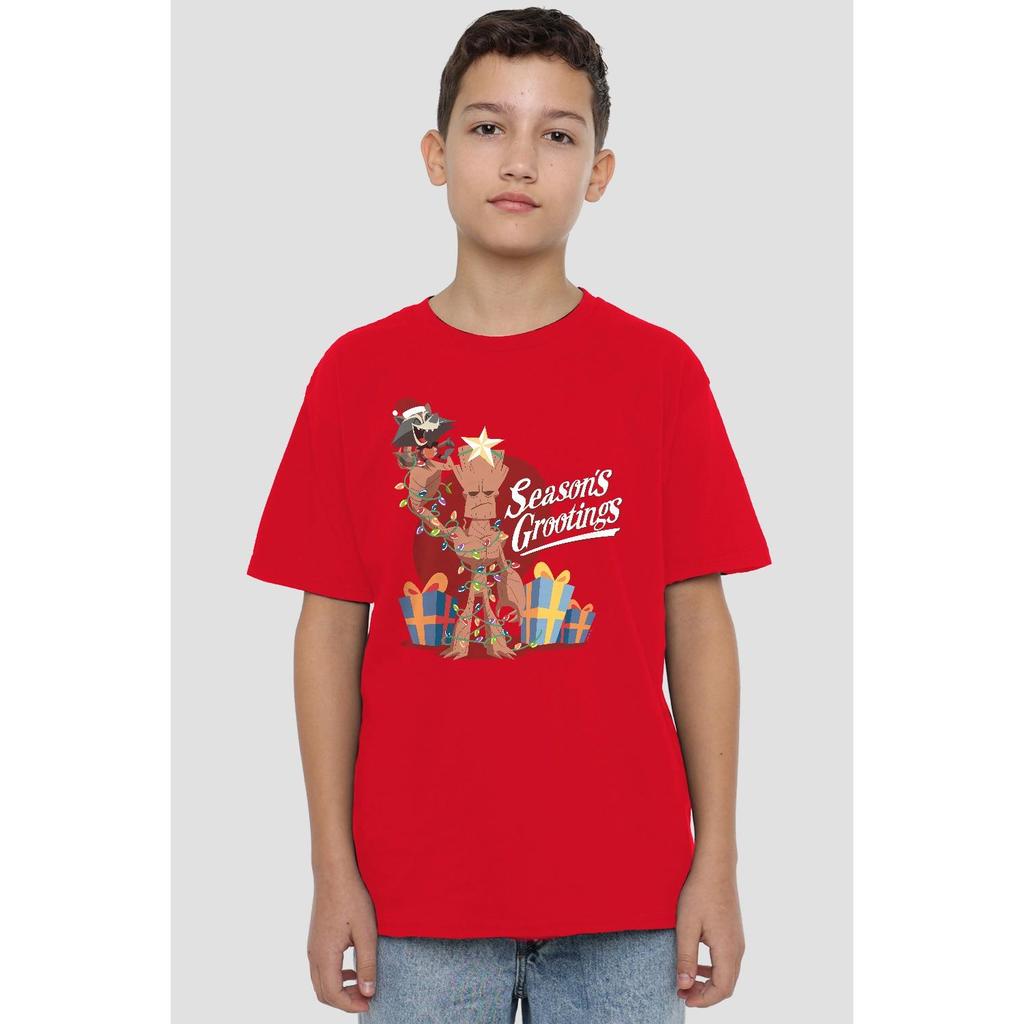 Guardians Of The Galaxy Childrens/Kids Seasons Grootings T-Shirt