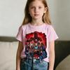 Детская футболка из 100% хлопка, роскошная, Stranger Things, Демогоргон, с графическим принтом, с коротким рукавом, элегантная, повседневная, летняя футболка, топы