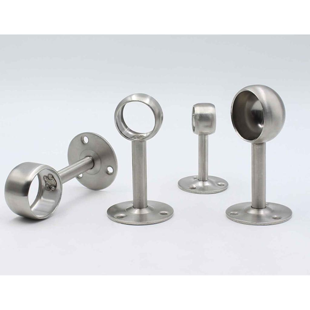 2 шт. фланцевый держатель штанги потолочный кронштейн для карниза для штор из нержавеющей стали держатель штанги для душевой шторы труба фланцевое гнездо