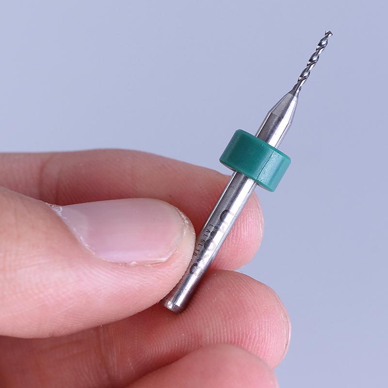 10 шт. 0,1/0,3/1,1 мм Мини-сверло для печатных плат Вольфрамовая сталь Карбид для печатной платы