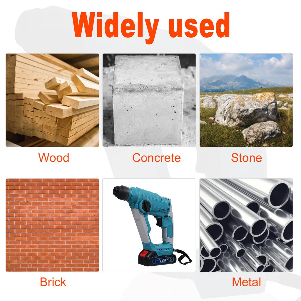 21 В электрический молоток бесщеточный 2.0 Дж молоток беспроводной электрический тяжелый отбойный молоток точный запуск