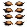 1/2/3/4/5 Lazy Stickers Eye Shadow Eyelash Pairs Reusable Eye Makeup Stickers