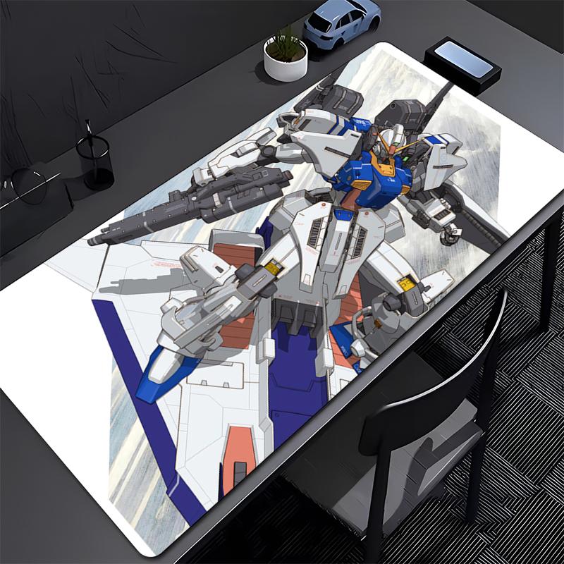 Mechanical Warrior Gundam Mk II Mousepad Large Gaming Keyboard Gamer Mouse Pad on The Table Desk Mat coaster PC Anime Mouse Mats
