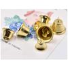 10-50Mm Gold Plated Bells Ornaments Trumpet Mini Jingle Bells Christmas Decor