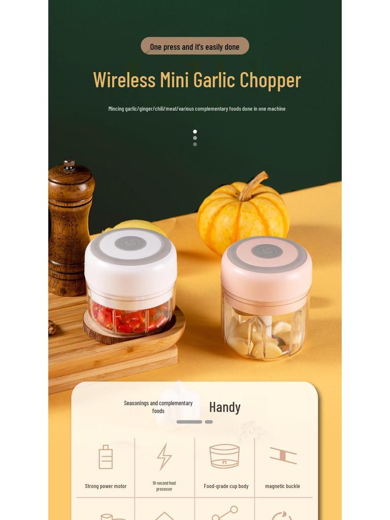 Электрическая чеснокодавилка и мясорубка: Мини-измельчитель, мясорубка и овощечистка для дома и детского питания