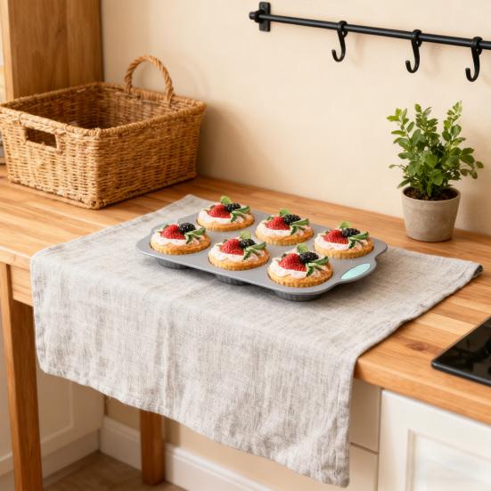 Рождественская силиконовая форма для торта, жаростойкая форма для выпечки печенья, тостов, кубиков льда, антипригарная, легко извлекаемая, форма для десерта