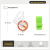 Thumb-Style Directional Compass with Map Scale - Quick North Alignment