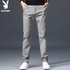 Playboy Men's Casual Straight-Leg Trousers