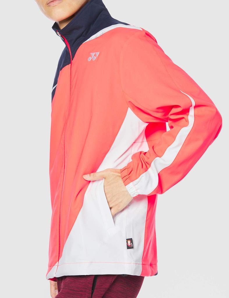 Ветровка с длинным рукавом и подкладкой Neon Japan M на японский размер [Yonex] Рубашка, Рубашка, Оранжевый, (эквивалент М)