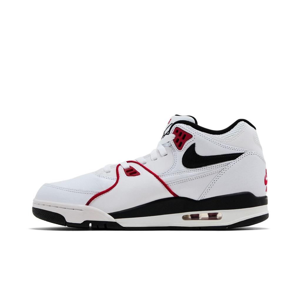Nike Air Flight 89 'White Black Red' (Unisex) White / Black / White / University Red Basketball Shoes FD9928 101