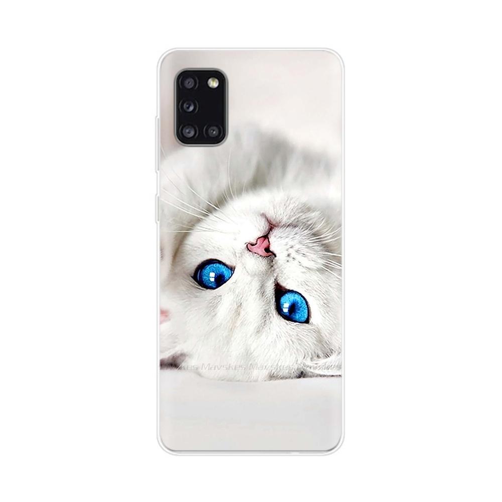 Чехол для Samsung Galaxy A31 Мягкий силиконовый чехол из ТПУ для Samsung A31 A 31 SM-A315F Силиконовая задняя крышка Чехол для телефона Samsung A31