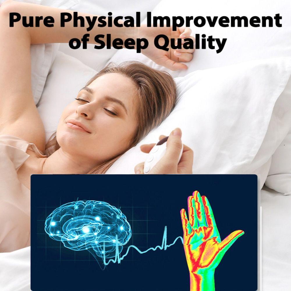 Portable Sleep Aid Device Rechargeable Stress Relief Neurocontrol Anxiety Device Hand Held Sleep Aid Sleep Improvement