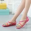 Желе обувь Женские сандалии Прозрачная обувь Прозрачная обувь Босоножки с открытым носком Пляжная обувь