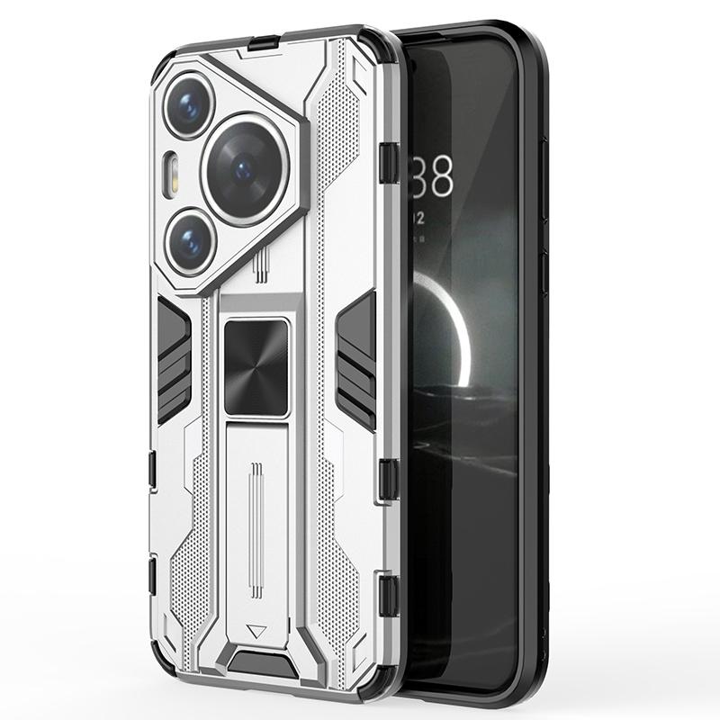 Military Armor Adjustable Kickstand Protective Case for Huawei Pura 70 Ultra P70 Pro Cover Magnetic Holder Shockproof Full Cover