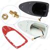 Waterproof Universal Car Radio Antenna Shark Fin Roof Decorative Antenna With FM/AM Radio Function 2743