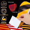 Twill ReflectiveTape High Visibility Self-Adhesive Safety Warning Sticker Conspicuity For Truck
