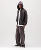 AVIREX ACID WASH SWEAT PANTS men's L 410 charcoal 783-6110001