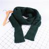 Women Knitted Scarf with Sleeve Fall Winter Warm Shawl Wrap Cardigan Solid Color