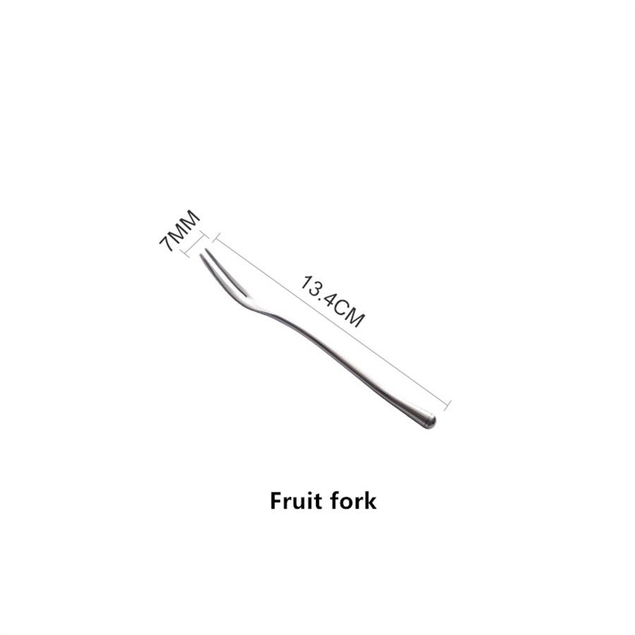 Зеркальная посуда из нержавеющей стали 304, Набор ножей, вилок и ложек в западном стиле, Домашние впечатляющие артефакты, Простой дизайн