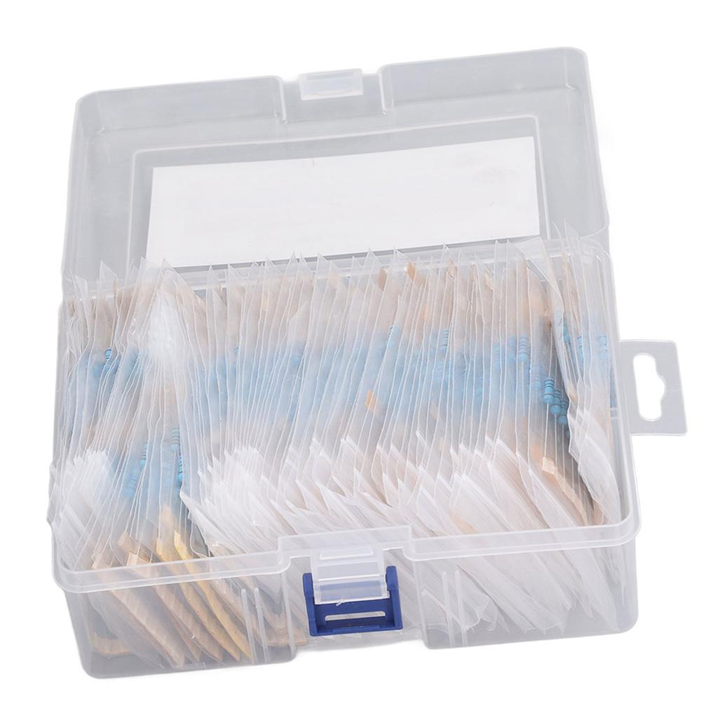 860 шт. металлопленочных резисторов 86 значений 0,5 Вт 0,1 Ом до 10 МОм набор электрических резисторов