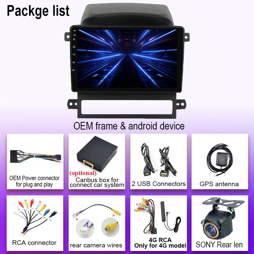 Android 14 для Chevrolet Captiva 2008-2012 Мультимедиа Автомобильный GPS Видео Автомагнитола Плеер Навигация Стерео Видеорегистратор Беспроводной Carplay