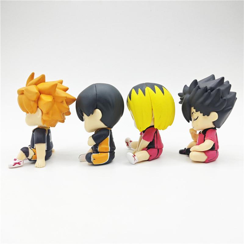 Очаровательная фигурка из ПВХ Хайкю!! Спящие плечом к плечу Коллекционная игрушка в ассортименте