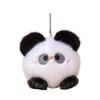 Panda Animal Doll Pendant Butter Bear Puppy Plush Keyring Animal Plush Toy Keychain  Bag Pendant