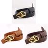 Fashion Leather Belt For Women With Smooth Buckle For Casual And Office Wear
