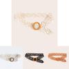 Vintage Woven Waist Belt For Women With Handmade Rope Craft For Summer And Winter Outfits
