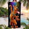 Large Beach Towel Quick Dry Absorbent Towel For Beach IndoorScooby-Doo