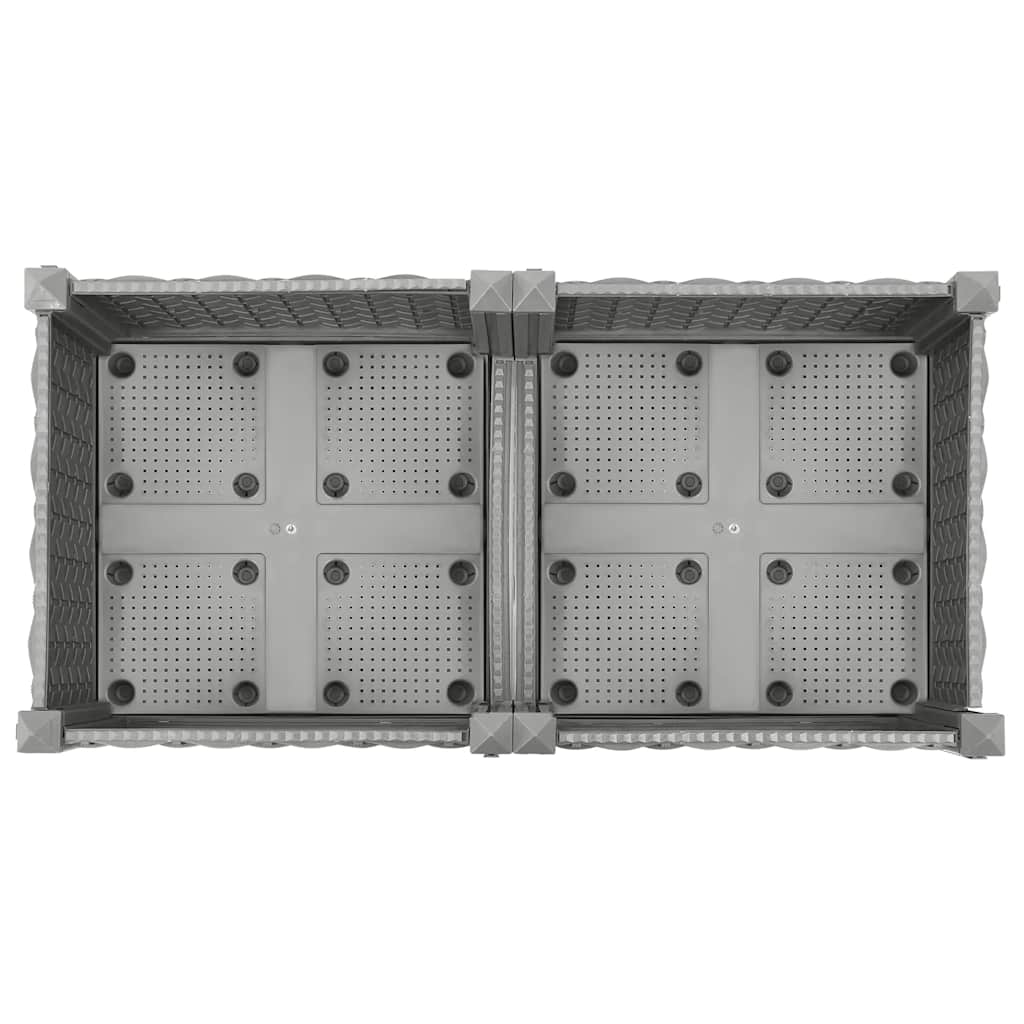 Raised Garden Bed 80 x 40 x 71 cm Polypropylene