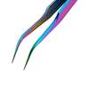Straight  Nail Art Supplies Eye Lashes Tweezer Extension Tools False Eyelashes Clip Applicator