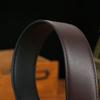 Мужской ремень Pu Rotary Buckle Двусторонний ремень Премиум ремень Детские повседневные брюки с пряжкой