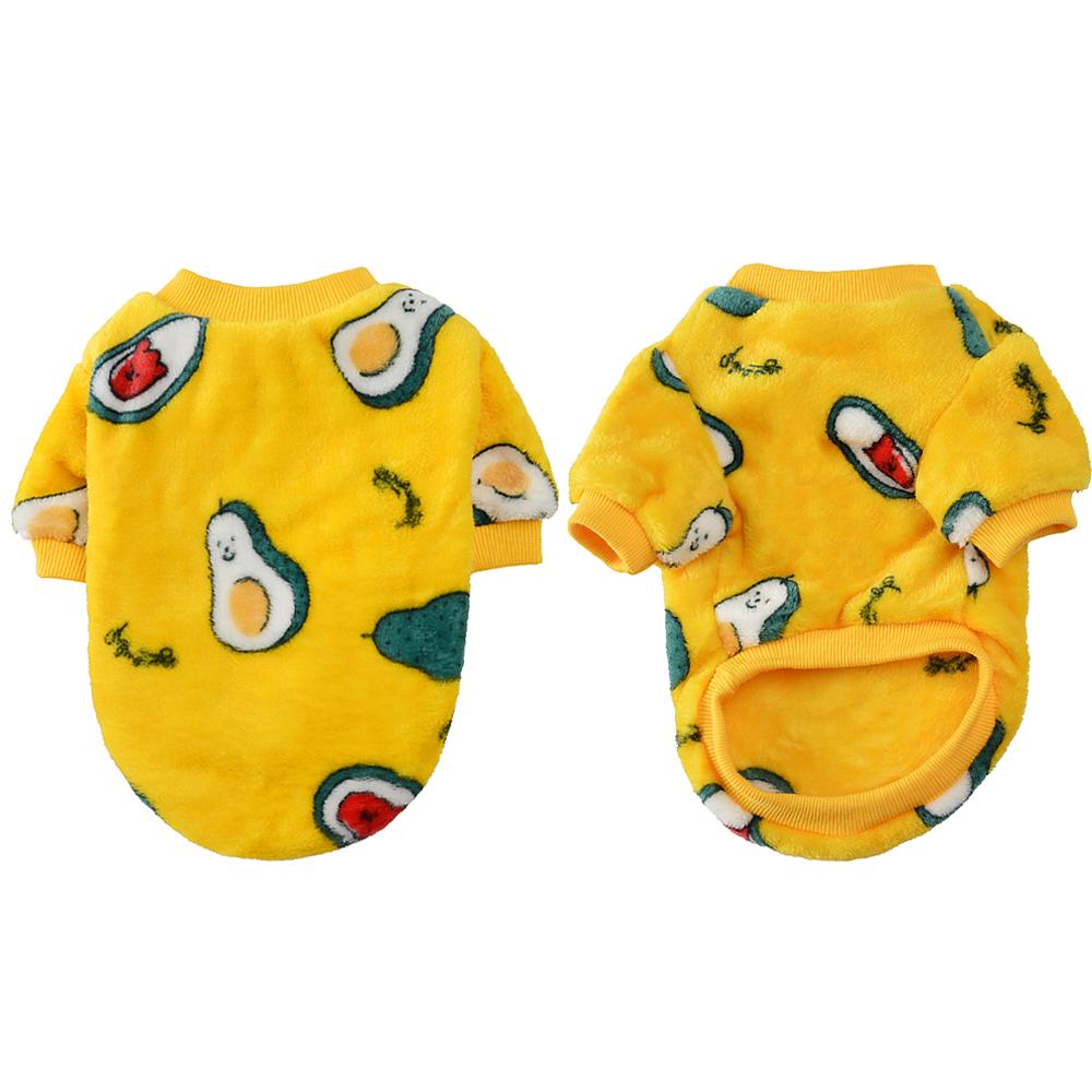 Толстовка с капюшоном для маленьких собак с милым принтом, жилет, зимняя теплая одежда для домашних животных, толстовка для французского бульдога, ши-тцу, куртка для щенков, собак, кошек, одежда для домашних животных