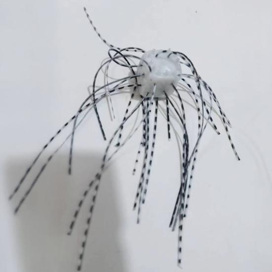 10 шт. 1,4 см/4 г мягкие приманки в форме кубиков с юбкой, медленно тонущие цветные искусственные приманки из ПВХ для ловли пресноводного соленого окуня, сома, рыболовные принадлежности