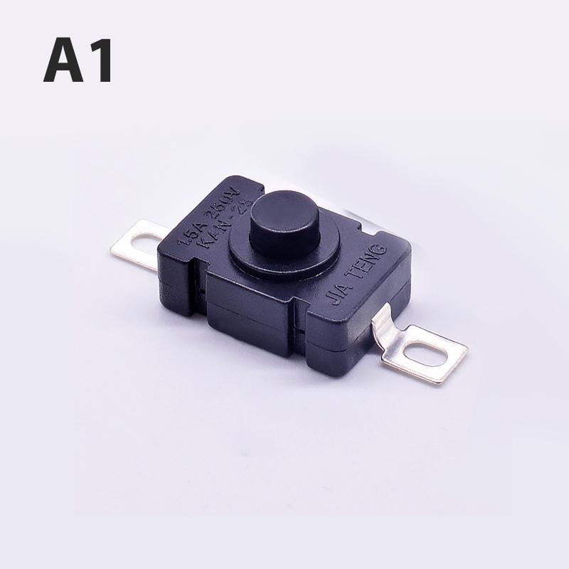 5Pcs Kan-28 1.5A250V Flashlight Switches Self Locking Smd Push Button Switches