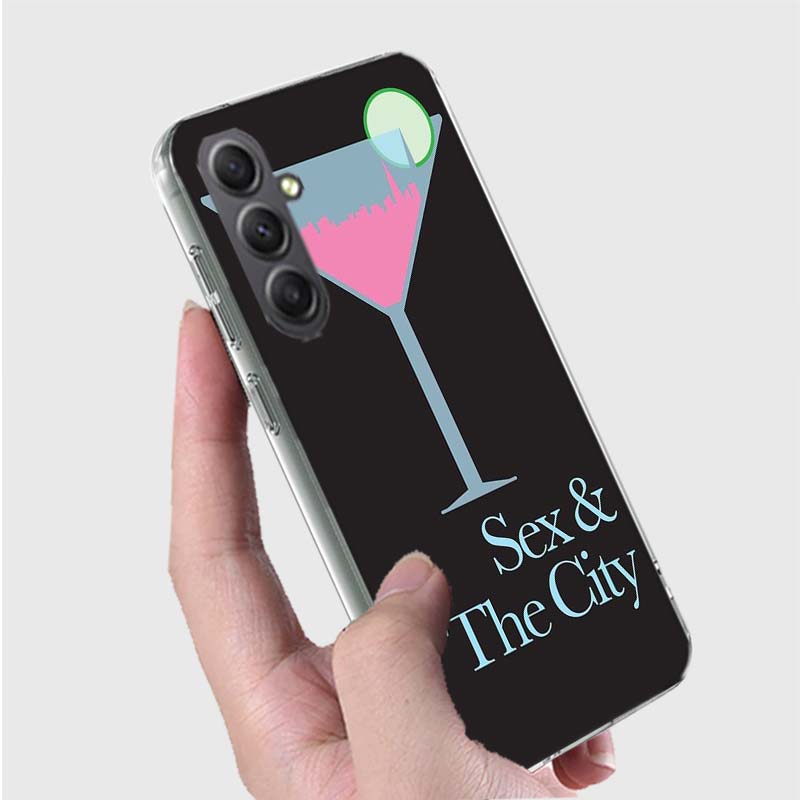 Sex and the City Phone Case for Samsung A16 A26 A36 A56 A17 A37 A57 A07 A06 A02S A03 A04S A05S Galaxy Note 20 10 A50S A71 A51 A3