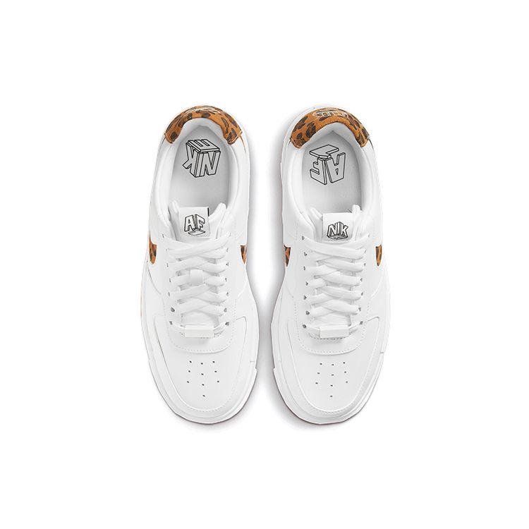 Nike Женские кроссовки Air Force 1 Pixel SE с леопардовым принтом белые CV8481-100