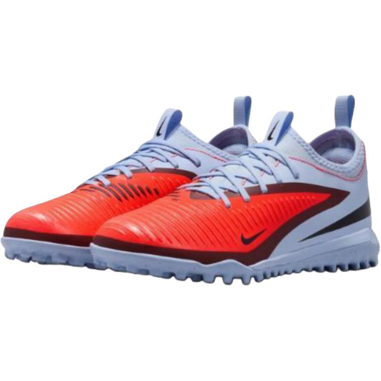 Nike Phantom 6 Low Academy TF GS Королевский Оттенок Черный Детские Кроссовки Синий Ярко-Малиновый HQ2038-400