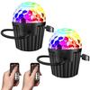Mini Disco Ball Lights - Sound-Activated RGB Strobe Party Lighting with Remote Control and USB Power, for Home Dance, Karaoke, Birthday Parties, and H
