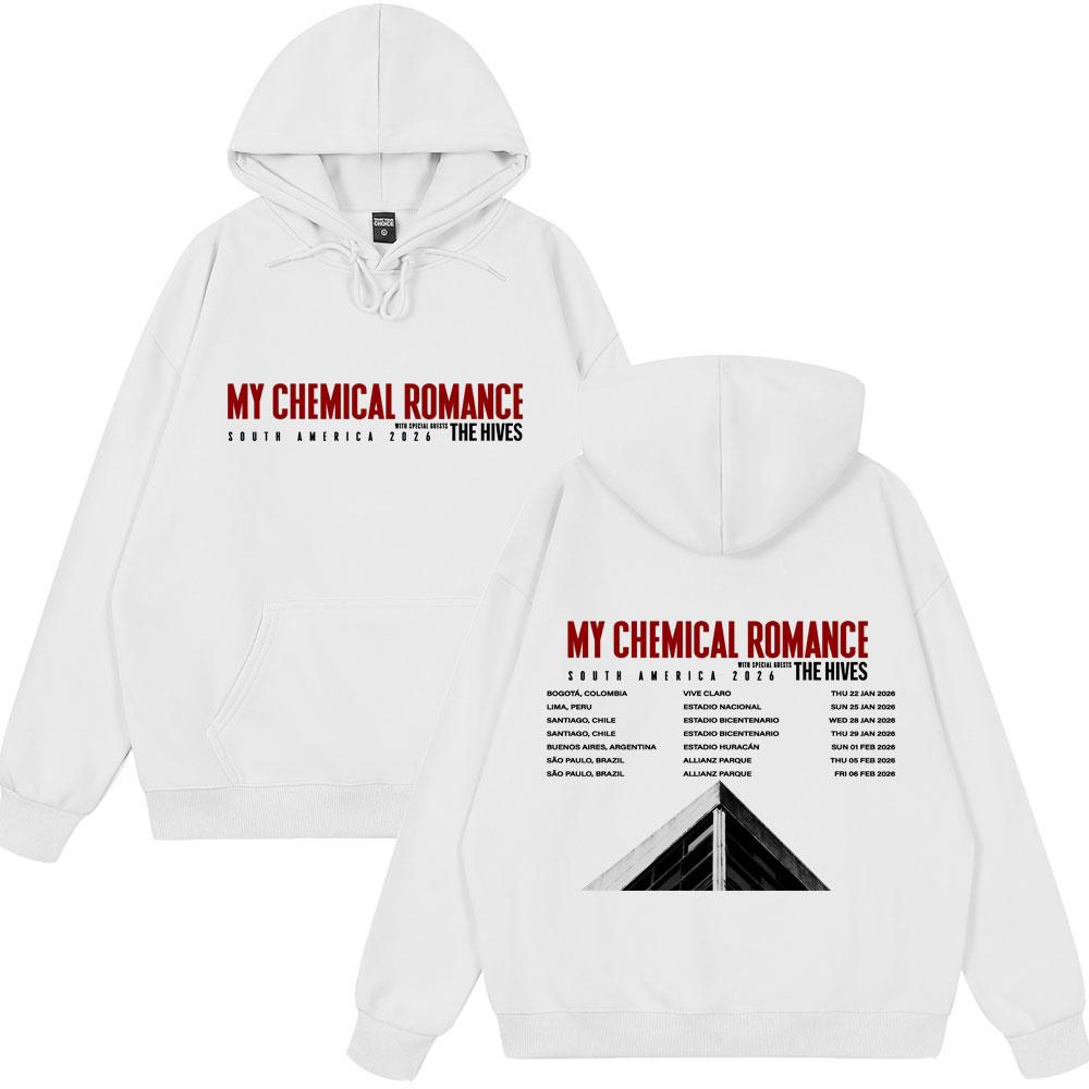 Мужское худи My Chemical Romance весна/осень, оверсайз свитшот, рок, эмо, классический стиль, универсальная уличная одежда