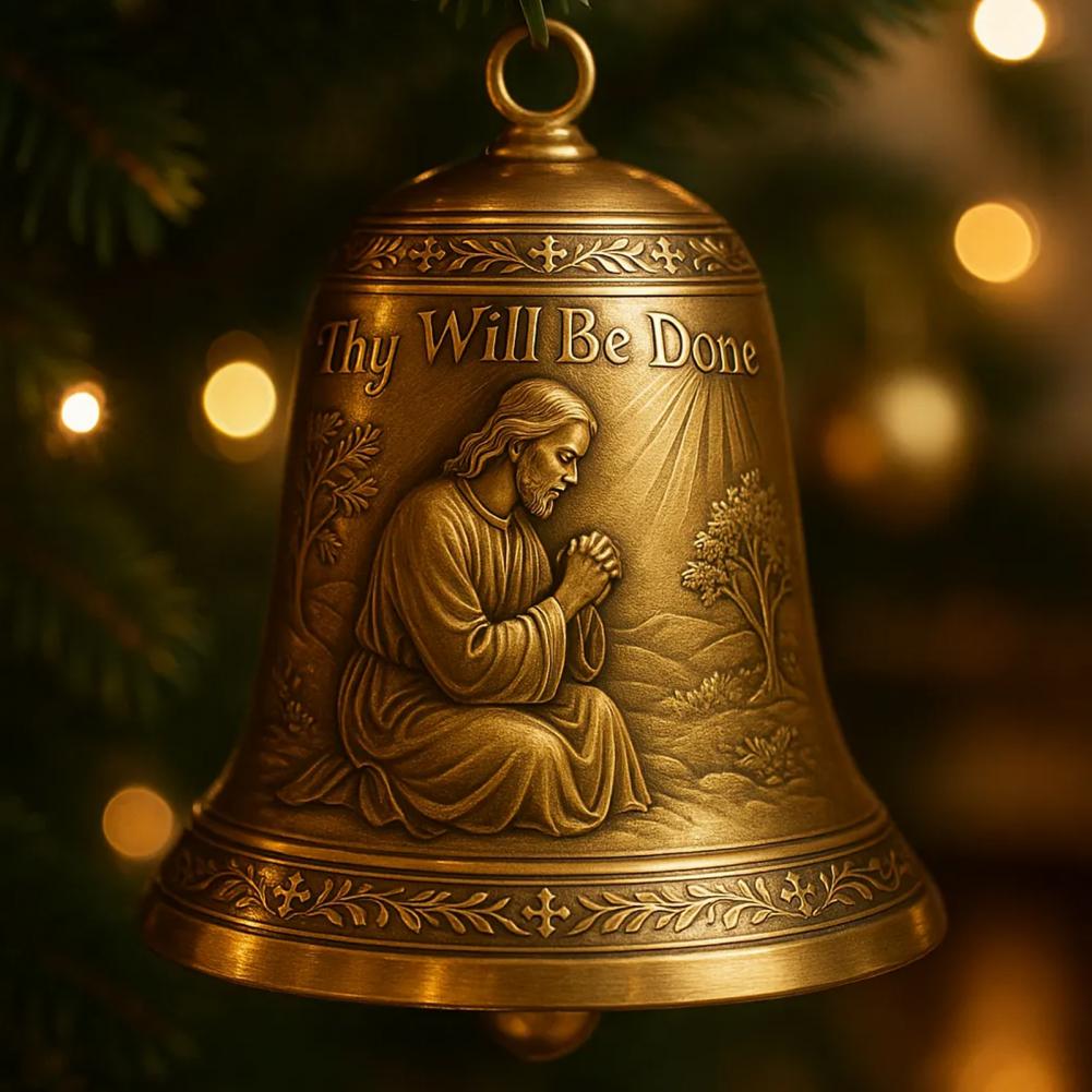 Bell Ornaments for Christmas High-quality Christmas Decorations Catholic Nativity Scene Bell Ornaments for Christian