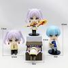 4pcs/set Frieren: Beyond Journey's End Anime Figure Sitting Fern Action Figures Frieren Noodle Stopper Figure Collection Model